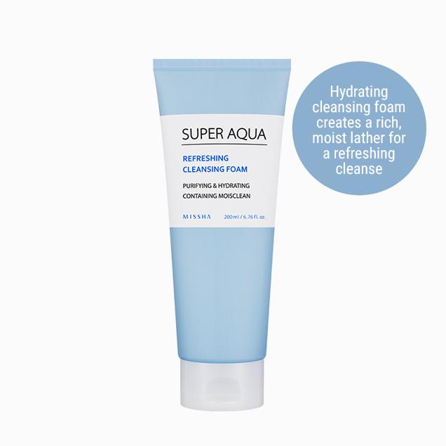 MISSHA Super Aqua Refreshing Cleansing Foam