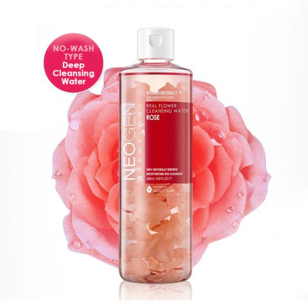 NEOGEN DERMALOGY Real Flower Cleansing Water Rose