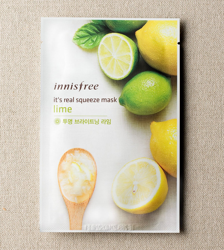 INNISFREE It's real squeeze mask - Lime