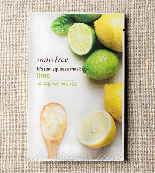 INNISFREE It's real squeeze mask - Lime