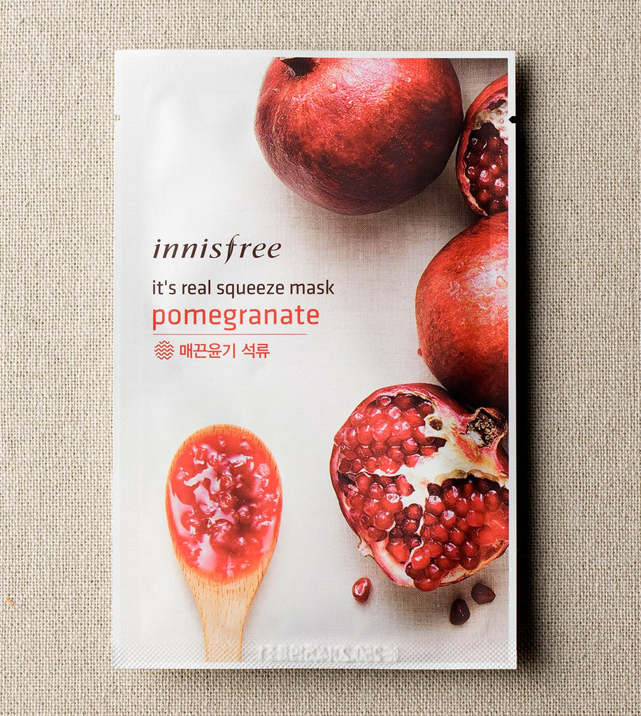 INNISFREE It's real squeeze mask - Pomegranate